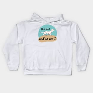 Life is Short and So Am I Kids Hoodie